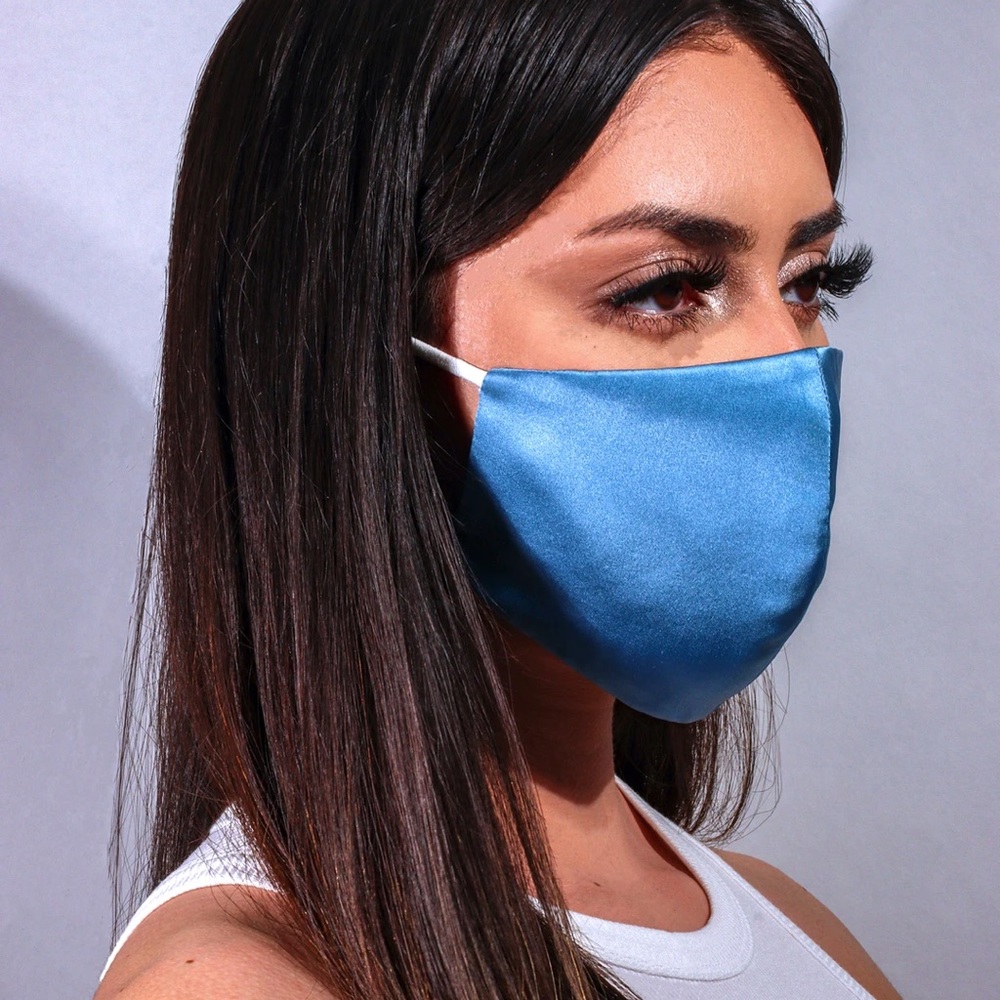 Caution to Wind - Silk Face Mask - NEW